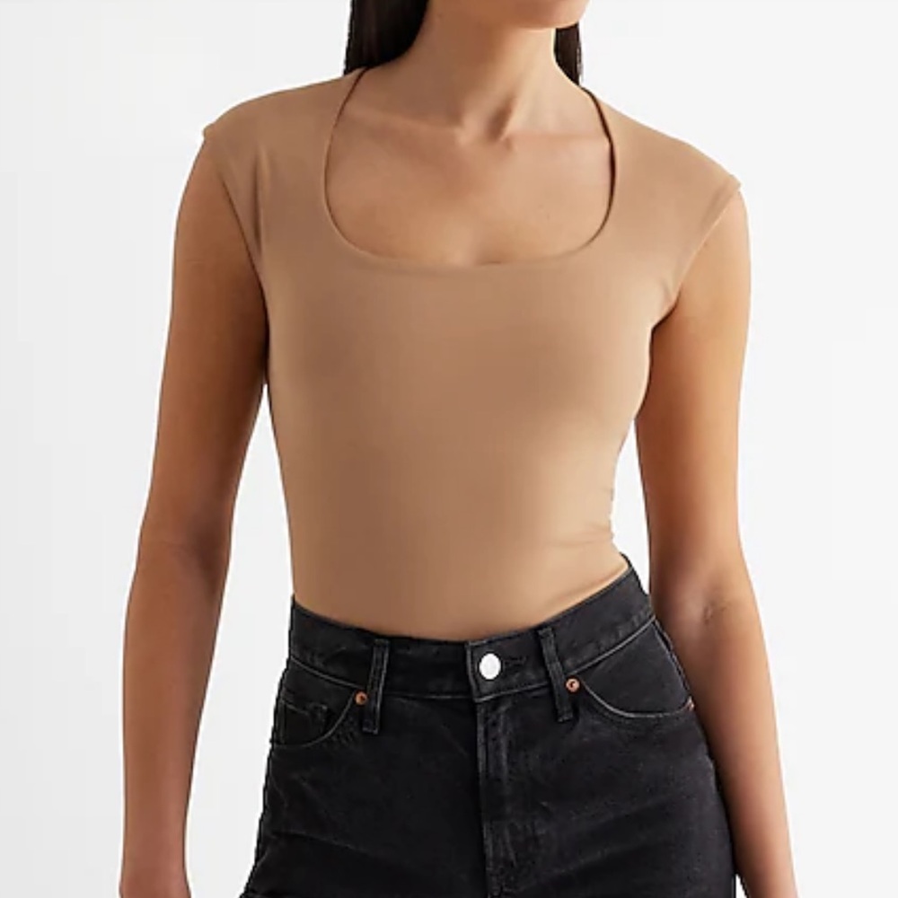 Express Tan Bodysuit